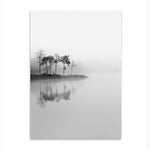 lonely trees cotton canvas poster the scandique