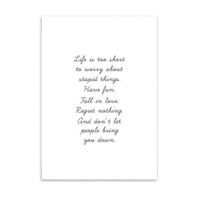 Life is Too Short