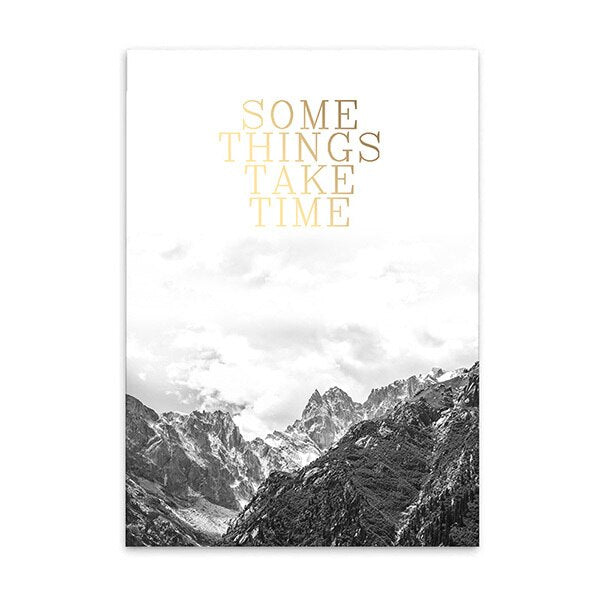 Some Things Take Time